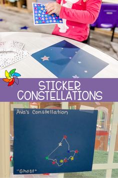 Preschool Sky Activities, Reggio Emilia Space Activities, Planet Earth Preschool Activities, Moon Lesson Plans Preschool, Space Craft Kindergarten, Night Sky Craft Preschool, Space Small Group Activities Preschool, Space Homeschool Activities, Night Sky Preschool Activities