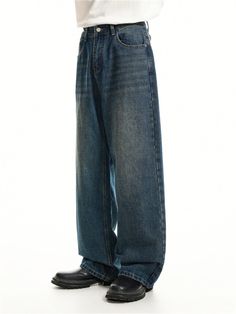 Take a trip down memory lane with these Wide Leg Vintage Faded Jeans from nightcity Clothing. Elevate your everyday casual style with this timeless pair of denim jeans. The wide legs and vintage-inspired faded look will give off those all-important vintage feels, perfect for pairing with any top and shoes for a laid-back look. With these wide leg vintage jeans, you’ll have effortless style and comfortable wear every time.
Gender: MenMaterial: Denim, PolyesterClothing Length: Full LengthWaist: Mi Baggy Vintage Flare Jeans For Streetwear, Vintage Baggy Jeans For Streetwear, Vintage Wide Leg Jeans For Streetwear, Faded Wide-leg Flare Jeans For Streetwear, Faded Wide Leg Flare Jeans For Streetwear, Retro Faded Jeans For Streetwear, Faded Wide Leg Grunge Jeans, Grunge Wide Leg Faded Jeans, Urban Faded Flare Jeans With Five Pockets