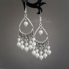 Find great deals for White chandelier Earrings Bridal Jewelry Pearls 925 sterling silver hook Tibetan. Shop with confidence on eBay! Jewelry Pearls, Belgium Germany, Bridal Earrings Chandelier, Pearl Bridal Jewelry, White Chandelier, Bridal Earrings Pearl, Stud Jewelry, Freshwater Pearls Earrings, Bridal Pearls