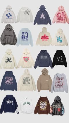 Outfit Ideas Easy, Shirt Outfit Ideas, Stussy Hoodie, Trendy Hoodies, Casual Preppy Outfits, Trendy Outfits For Teens, Cute Lazy Day Outfits, Outfit Inspo Casual, Women's Hoodies