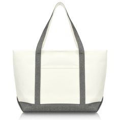 DALIX brings quality and convenience to complement your outings. Our Cotton Canvas tote is not only easy on the eyes, but it is also very durable with its 24 oz. quality material and stitching. In the main compartment is enclosed with a zipper to prevent your belongings from falling out or lost. Also features a front pocket for storage of smaller items, bottles, or accessories for easy access. FEATURES: 1 Outer Pocket, 11" Drop Handles, Zippered Top Closure. MATERIAL: DALIX Premium 24 oz. 100% C Custom Easter, Personalized Plates, Spring Accessories, Team Wear, Adulting Shirts, Zipper Top, Shopping Tote Bag, Shopping Tote, Mardi Gras