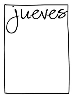 a piece of paper with the word jevees written in black ink on it