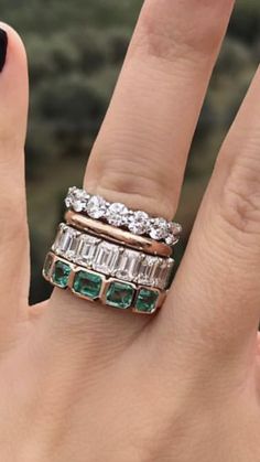 I Love Jewelry, Ring Ideas, Put A Ring On It, Gorgeous Jewelry, Dream Jewelry, Jewelry Inspo, All That Glitters, Eternity Ring, Bling Bling