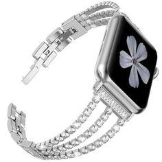 Apple Watch Series 5 4 3 2 Band, New Women Diamond Watch Stainless Steel strap Sport Bracelet 38mm, 40mm, 42mm, 44mm – www.Nuroco.com Apple Watch Bands Fashion, Apple Watch Wristbands, New Apple Watch, Sports Bracelet, Things Under A Microscope, Apple Watch 38mm, Diamond Chain, Iphone 5c, Apple Watch Strap