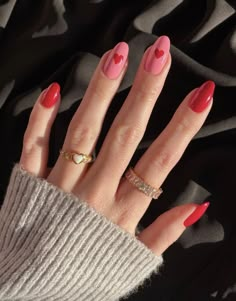 My posts may contain affiliate links, meaning if you buy something through one of these links, I'll earn a small commission at no extra cost to you. All opinions are… Skittle Mani, Valentine Nails Pink, Vday Nails, Valentine Nail, Classy Nail, Unghie Nail Art, Strawberry Frosting, February Nails