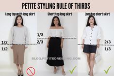 Styles For Petite Women, Style For Short Women, Outfits For Short Women, Petite Dressing, Outfit For Petite Women, Outfits For Petite, Fashion Tricks, Petite Models, Dress For Petite Women