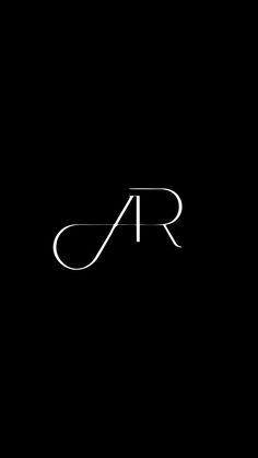 the letter ar is made up of two lines