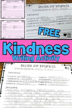 the free printable writing activity for kids