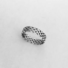 Sterling Silver Men’s Link Ring, Silver Ring, Silver Band, Link Ring 925 Stamped Material: 925 Sterling Silver Band Width: 6mm Silver Stackable Jewelry, Link Ring, S Ring, Linking Rings, Mens Accessories Jewelry, Sterling Silver Bands, Silver Man, Ring Silver, Silver Band