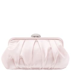 Elegant Clutch With Fold Over Clasp For Party, Elegant Party Clutch With Fold Over Clasp, Feminine Evening Bag With Pearl Handle For Formal Events, Feminine Evening Bag With Pearl Handle For Formal Occasions, Elegant Formal Bags With Satin Finish, Event Clutch With Silver-tone Hardware, Elegant Evening Bag With Fold Over Clasp For Party, Elegant Party Evening Bag With Fold Over Clasp, Elegant Satin Finish Evening Bag For Formal Events