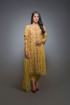 Bareeze Gul Bahar 1 Bnl675 Yellow Collection 2021 Suits For Wedding, Pakistani Designer Suits, Gul Ahmed, Ladies Clothing, Pakistani Suits, Pakistani Designers, Shalwar Kameez, Pakistani Outfits, Designer Suits