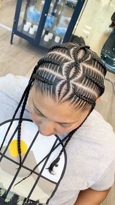 Braids Full Head, Men’s Braids On Top, Men’s French Braids, Clavish Braids Boys, Hairstyle Moodboard, Cool Men’s Braids, Men’s Braids Top, Boy Braid Styles, Braiding Business