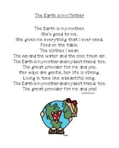 the earth is my mother poem