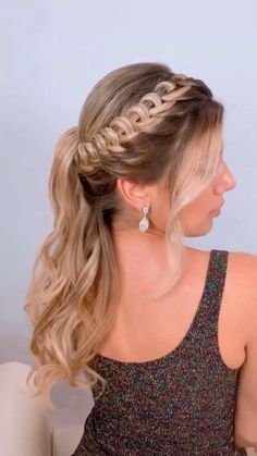 Different Hairstyles For Long Hair, Braided Hairstyles For Kids, Hair Braid Videos, Peinados Fáciles Para Cabello Corto, Hair Up Styles, Hairstyles For Kids, Penteado Cabelo Curto, Hairdo For Long Hair, Hair Stylist Life