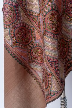 Traditional Jamawar Shawl With Intricate Embroidery, Traditional Embroidered Shawl With Motifs, Jamawar Pashmina Shawl With Multicolor Embroidery And Motifs, Multicolor Jamawar Shawl With Intricate Embroidery, Luxury Embroidered Jamawar Shawl, Bajirao Mastani, Complex Patterns, Embroidered Rug, Embroidered Shawl