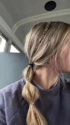 Volleyball Hair, Softball Hairstyles, Sport Hair, School Hair, Game Day Hair, Peinados Fáciles Para Cabello Corto, Hairstyle Inspo, Sports Hairstyles, Hair Stylies