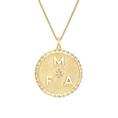 This necklace features a classic medallion pendant that can be customized with your chosen initial, making it a truly personal and meaningful accessory.Crafted with attention to detail, you can select from a range of premium metals, including S925 Silver, 10K Gold, 14K Gold, 18K Gold, or Platinum, and choose your preferred metal color: White and Yellow Gold. This versatility ensures that your necklace perfectly matches your individual taste.Whether it's a gift for yourself or a loved one, the Pe Luxury Engraved Medallion Pendant Necklace, Luxury 14k Gold Medallion Necklace, Luxury Tarnish-resistant Medallion Necklace, Luxury Tarnish Resistant Medallion Necklace, Luxury Engraved Initial Pendant Necklace, Luxury Yellow Gold Medallion Necklace, Luxury Engraved Coin Pendant Necklace, Luxury Yellow Gold Medallion Necklace With Engraved Detail, Luxury Yellow Gold Medallion Necklace With Engraving