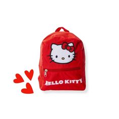 Sanrio Cute Hello Kitty Red Classic Mini Backpack Dimensions 10 In L 8 In W 4.5 In D Front Zipper Pockets Adjustable Straps Brand New Cute Multicolor Hello Kitty Backpack, Casual Hello Kitty Standard Backpack, Red Hello Kitty School Bag, Red Sanrio, Playful Hello Kitty Standard Backpack, Loungefly Mini Backpack Hello Kitty, Glitter Backpack, Hello Kitty Sanrio, Cute Hello Kitty