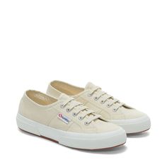 Superga - 2750 Cotu Classic Sneakers - Beige – Superga US Superga 2750, Sneakers For Women, Favorite Season, Authentic Design, Forever New, Classic Sneakers, Boots And Sneakers, Womens Size Chart, Italian Style