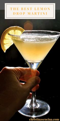 the best lemon drop martini recipe