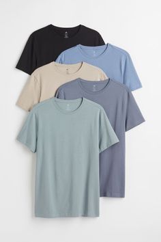 5-pack Slim Fit T-shirtsModel T-shirt Photography, Polo Shirt Outfits, Mens Polo T Shirts, Mens Casual Outfits Summer, Smart Casual Men, Mens Casual Dress Outfits, Men Stylish Dress, Cool Outfits For Men