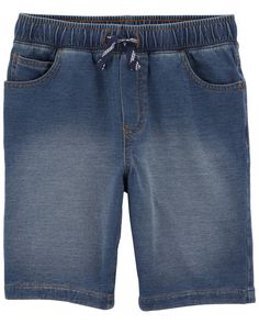 Super soft and stretchy, these easy on denim shorts are perfect for your handsome boy. Future Son, Denim Shorts Style, Carter Kids, Pajama Dress, Activewear Sets, Cool Graphic Tees, Toddler Boy Outfits, Top Graphic Tees, Kids Outfits Girls