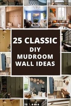 25 classic diy mudroom wall ideas for the home and office in your life