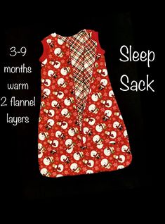 Baby Quilt Kit, Baby Kicking, Baby Sleep Sack, Sleep Sack, Navy Blue Fabric, Sleep Sacks, Baby Head, Red And Black Plaid, Soft Tops