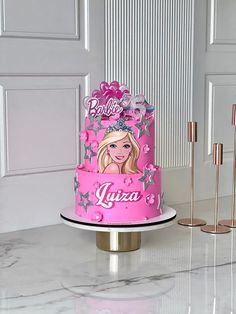 Торт барби Barbie Cake Designs, Disney Princess Birthday Cakes, Barbie Birthday Cake, Barbie Doll Cakes, Princess Birthday Cake, 1st Birthday Cakes, Barbie Birthday Party, Disney Princess Birthday