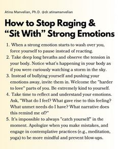 Emotional Regulation For Adults, Facts About Health, Top 10 Facts, Strong Emotions, Inner Work, Mental Health Facts, Mental Health Therapy