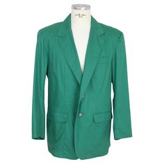 Mila Schon men's jacket, green color, 100% cotton. The jacket inside is unlined, there are two pockets on the sides and a chest pocket. Two-button closure. New with label. Made in Italy. Size 50 It 40 Us 40 Uk Shoulders: 50 cm Chest / bust: 58 cm Sleeves: 61 cm Length: 85 cm Mila Schon, Travel Jacket, Long Cocktail Dress, Blue Tartan, Classic Jacket, Burberry Jacket, Southern Italy, Burberry London, Vintage Coat