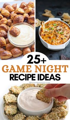 the 25 game night recipe ideas