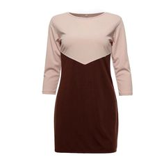 Material:Polyester,Spandex Style:Casual Silhouette:Straight Pattern Type:Patchwork Sleeve Length(cm):Three Quarter Decoration:None Dresses Length:Above Knee, Mini Sleeve Style:Regular Waistline:Natural Neckline:O-Neck Season:Autumn Model Number:dfsd Gender:Women Stretch Patchwork Dress For Winter, Stretch Patchwork Winter Dresses, Winter Stretch Patchwork Dresses, Stretch Winter Patchwork Dresses, Winter Patchwork Mini Dress, Patchwork Mini Dress For Workwear, Fitted Patchwork Mini Dress For Work, Patchwork Mini Dress For Work, Brown Patchwork Dress For Work