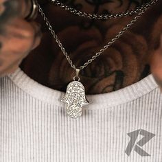 This pendant is available in Silver and Gold, our pendants are made with high quality stainless steel and plated with 18K gold using PVD. Pendant details: Chain is rope, 2mm thickness, 53cm in length. Chain + pendant. Pendant is 3mm thickness, 15mm in width, 20mm in height. 2nd chain - Wheat, 50cm in length, 3mm in thickness You don't have to worry about tarnishing or fading it will last a lifetime. if you want to swap the chain you can do so and put your own chain onto the pendant. I will ship Symbolic Tarnish Resistant Stainless Steel Necklaces, Stainless Steel Pendant Charm Necklace With Silver Chain, Symbolic Tarnish Resistant Stainless Steel Necklace, Symbolic Stainless Steel Tarnish Resistant Necklace, Spiritual Silver Charm Necklaces In Stainless Steel, Spiritual Silver Stainless Steel Charm Necklaces, Spiritual Silver Charm Necklace In Stainless Steel, Silver Spiritual Charm Necklaces In Stainless Steel, Spiritual Stainless Steel Pendant Charm Necklace