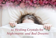 10 Healing Crystals for Nightmares and Bad Dreams Crystals For Sleep, Best Healing Crystals, Insomnia Causes, Magic Spell Book, Out Of Your Mind, Night Terror, Alternative Healing, Sleep Cycle