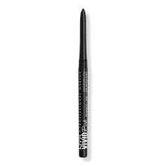 Retractable Vivid Rich Mechanical Eyeliner Pencil - VIVID MECHANICAL EYE PENCIL ALWAYS ONYXBenefitsFrom spicy pearl to amber stunner, these razor-sharp liners will be your prized gems for the richest eye look ever!Twist up mechanical eye liner pencil that never needs sharpening!The hydrating formula glides on effortlessly & lasts all dayThis long lasting eyeliner is smudge-proof through heat and humidity12, 1-swipe vivid shades, loaded with creamy gem-tone pigments that enhance & brighten eyes a Eyeliner For Under Eye, Black Undereye, Brighten Eyes, Dr Wardrobe, Winged Eye, Gem Tones, Bday Gifts, Long Lasting Eyeliner, Winter Shopping