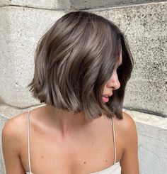 30 Stunning Ash Brown Hair Color Styles to Rock in 2022 - Hair Adviser Ash Brown Hair Short Bob, Short Hair Color Balayage, Ash Brown Bob Hair, All Over Ash Brown Hair Color, Mushroom Brown Bob Hair, Hair Color Natural Brown, Ash Brown Balayage Bob, Hair Color Bob Haircut, Short Haircuts Brown Hair