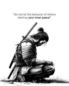 Protect your peace no matter what⬇️ Our inner peace is a valuable asset, and it's essential to protect it from external influences. I get it. People can be frustrating. Sometimes, it feels like the world is full of negativity, and it’s all too easy to let it get under your skin. But here's the truth. You can’t control what others do or say, but you can control how you respond. Your inner peace is your own, and no one else has the right to take that from you, unless you let them. When someo... Halo Quotes, Samurai Quotes, Martial Arts Quotes, Viking Quotes, Protect Your Peace, Samurai Wallpaper, Stoicism Quotes, Saint Quotes Catholic, Man Up Quotes