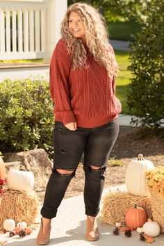 Plus Size Winter Outfits Dressy, Curvy Fall Outfits, Autumn Fashion Curvy, Cold Weather Outfits Winter, Comfy Outfits Winter, Plus Size Winter Outfits, Thanksgiving Fashion, Mustard Sweater, Mid Size Fashion