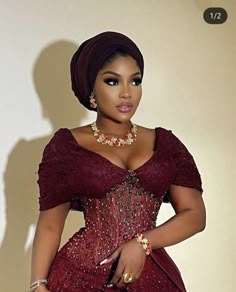 Wedding Guest Dress Corset, Corset Dress Elegant, African Wedding Guest Dress, Yoruba Wedding Dress, Asoebi Dress, Aso Ebi Lace Styles, Yoruba Wedding, Mode Turban