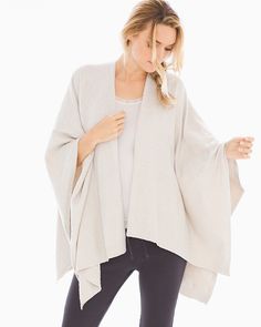 Chic Lite Weekend Blanket Wrap Cozy Wraps For Layering, Beige Wrap For Fall, Cozy Soft Knit Shawl One Size, Cozy Shawl Wrap One Size, Cozy One-size Cape, Cozy Wrap Shawl For Fall, Cozy Wrap Shawl One Size, Cozy One Size Wrap Shawl, Cozy One-size Wrap Shawl