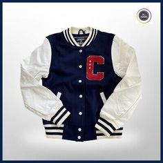 Great shopping ideas for Criminal Damage London Women Varsity Letterman Bomber Jacket Navy White Y2K - L, Women's clothing Collegiate Outerwear With Pockets For Fall, Collegiate Blue Cotton Outerwear, Collegiate Long Sleeve Sport Coat For Fall, Cotton Varsity Jacket For Outdoor, Cotton Outerwear For Campus In Fall, Cotton Outerwear For Fall Campus Wear, Collegiate Long Sleeve Outerwear For College, Cotton Varsity Outerwear With Long Sleeves, Cotton Long Sleeve Varsity Outerwear