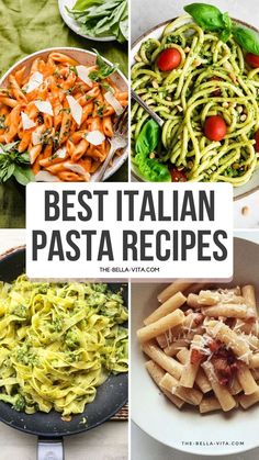 Italian Pasta Recipes Best Italian Pasta Recipes, Best Italian Pasta, Pasta Recipes Easy, Pasta Soup Recipes, Mediterranean Recipes Healthy, Pasta With Meat Sauce, Italian Cuisine Recipe