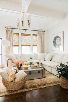 the living room is clean and ready for guests to use it as a focal point