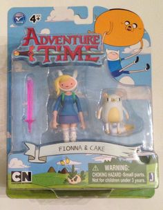 adventure time finnna and cake action figure set