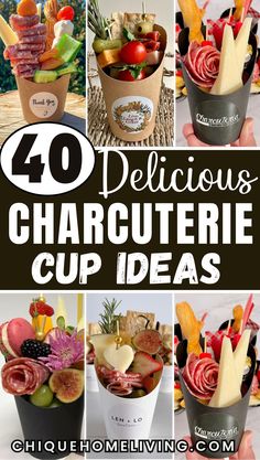 the top ten delicious charcuterie cup ideas