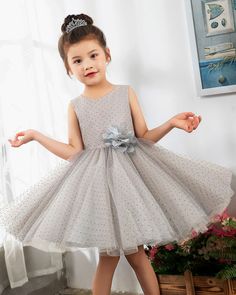 Numbersea Tulle Kids Dresses Girls Princess Cute Dresses Sleeveless Birthday Dress Children's Occasion Wear Party Dresses Kids Dresses, Luxury Wedding Dress, Ball Gowns Wedding, Mermaid Dresses