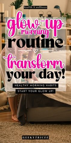 Transform your mornings and your life with my glow-up morning routine! These healthy habits are designed to boost your productivity and set you up for a successful day. Whether you're an early riser or looking to start a 5 AM routine, this guide will help you create a morning plan that supports your goals and enhances your well-being. Save this pin and start your glow-up journey today! 5 Am Routine, Am Routine, Workout At The Gym, Get Up Early, Early Riser, Face Routine, My Morning Routine, Healthy Lifestyle Habits, Morning Habits