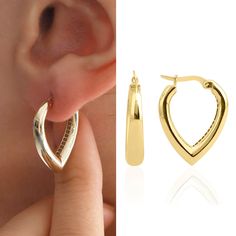 14k Gold Bold Dome Edge Hoop Earrings are for those who make the rules! ◖ P R O P E R T I E S ◗ * Material: 14k Yellow Gold, 14k White Gold * Weight: 3.35gram * The earrings comes as pair and  the price shown is valid for a pair of earrings, not single. ◖ D I O N J E W E L ◗ ‣ 14K REAL GOLD ‣ EXPRESS DELIVERY IN 1-3 DAYS* ‣ HANDMADE ONLY FOR YOU, NO USED JEWELRY ‣ GIFT BOX AND OTHER GIFTS ◖ P R O D U C T I O N & Q U A L I T Y ◗ ‣ All of our jewelry are handmade and made to order. ‣ We use only 14K real gold. (8k or 18k too for some jewelry) We do not craft any gold filled, gold plated, or gold vermeil items over silver or other metals. ‣ We guarantee quality of our jewelry. We offer a lifetime warranty against manufacturing defects. ‣ Raw materials are coming from historical gold and jewel Elegant Huggie Earrings For Valentine's Day, Teardrop Tarnish Resistant Huggie Earrings For Anniversary, Elegant Everyday Huggie Earrings For Valentine's Day, Elegant Valentine's Day Huggie Earrings, 14k Gold Hoop Earrings For Valentine's Day, Small Hoop Yellow Gold Earrings For Valentine's Day, Elegant Gold Plated Huggie Earrings For Valentine's Day, Yellow Gold Teardrop Huggie Earrings For Anniversary, Elegant Tarnish Resistant Hoop Earrings For Valentine's Day