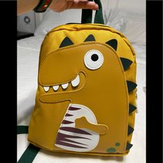 Nwt Dinosaur Backpack Kids Toddler Boygirl Waterproof Preschool Travel 2-7 Year. Cute Yellow Backpack For Students, Cute Yellow School Backpack, Playful Yellow Bags For Back To School, Cute Yellow Backpack For Back To School, Playful Yellow Backpack For Back To School, Yellow Backpack For Back To School With Zipper, Back To School Yellow Backpack With Zipper Closure, Back To School Yellow Backpack With Zipper, Yellow Student Backpack For Back To School